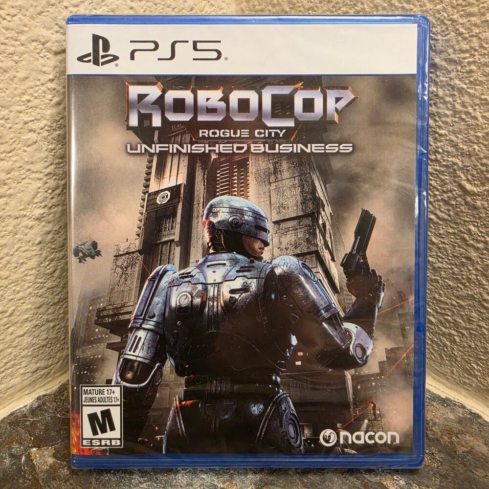 Game - Robocop: Rogue City Unfinished Business (NEW) - PS5